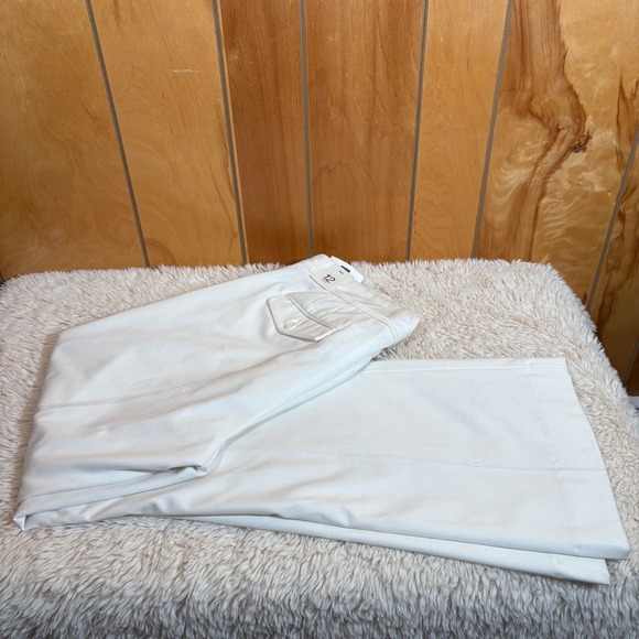 Gap Women's Cream Sailor Button Wide Leg Pants Size 12 Regular NWT - Picture 12 of 12